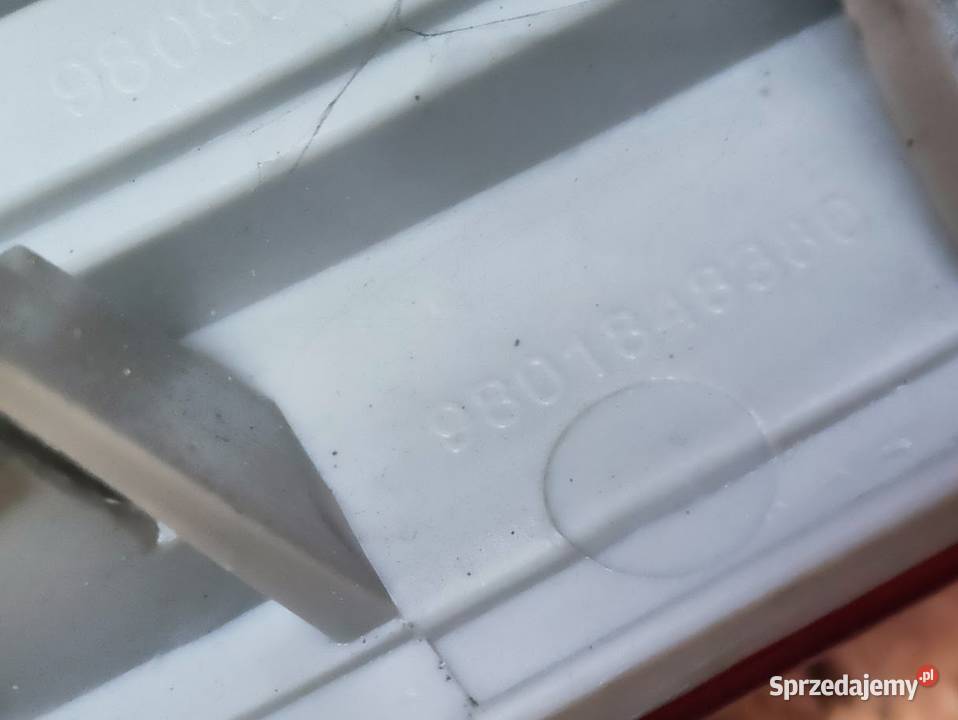 Lampa Prawy Tył Citroen CElysee 1217 9801848380 Lampy tylne