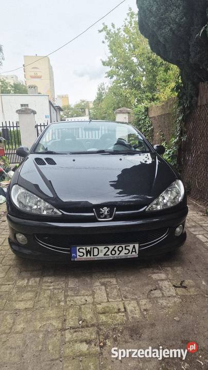 PEUGEOT 206 CC 16 16V 109 CABRIO 2006 KOŃCÓWKA Łódź sprzedam