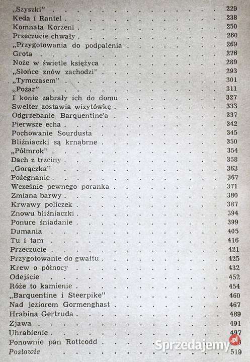 Tytus Groan Mervyn Peake miękka Pozostałe Chełm sprzedam