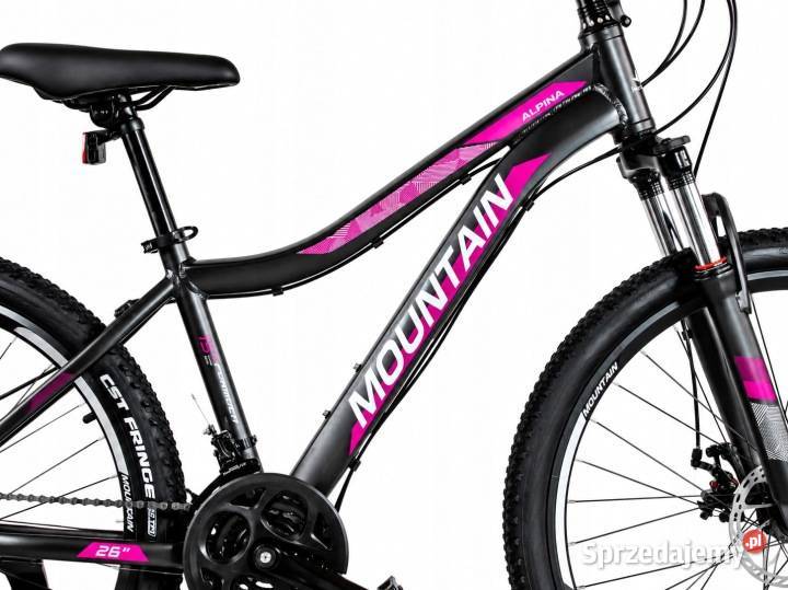 ROWER GÓRSKI DAMSKI KOŁA 26 ALUMINIOWY SHIMANO małopolskie Skawina