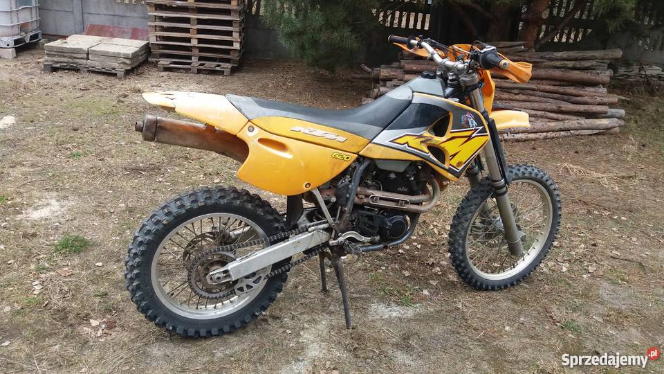 KTM LC4 620 SC prywatnie bez wpadki 20000km Sieradz sprzedam