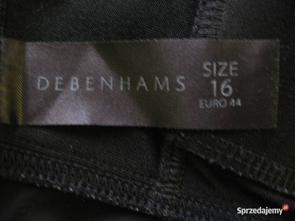 Bluzka czarna top 44 XL biust 90 100 Debenhams Bluzki i koszule mazowieckie Siedlce