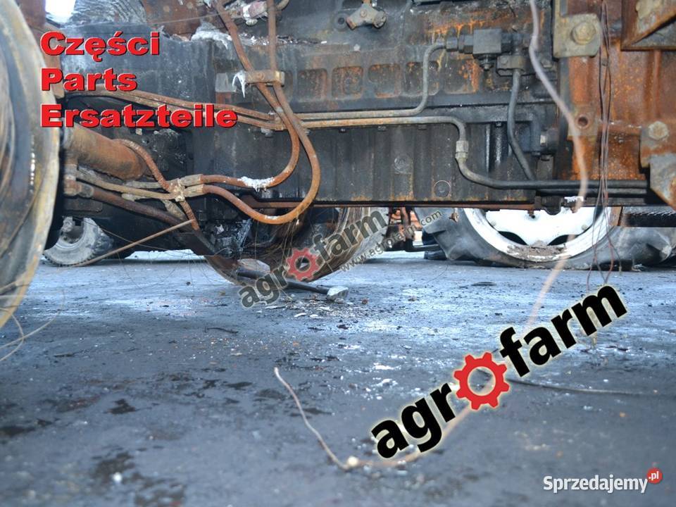 Deutz Agroplus 410 części skrzynia biegów silnik dolnośląskie Byków