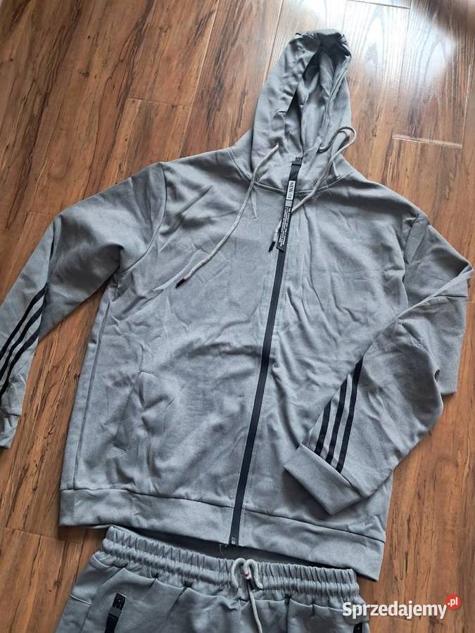 nowy szzary dres rozmiar L brak metki Odzież sportowa Sandomierz sprzedam