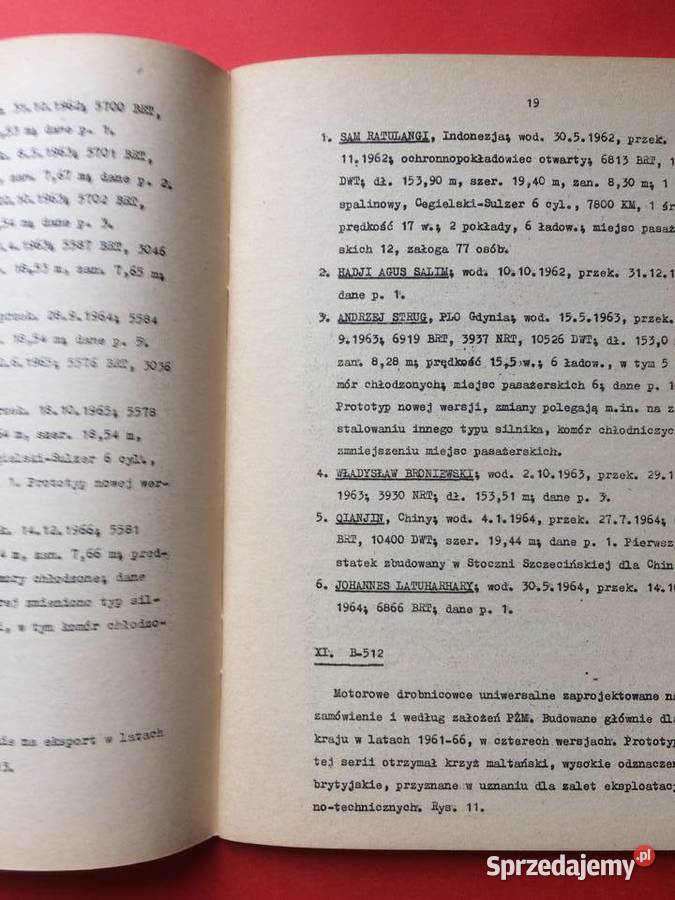 144 Katalog Statków Stoczni Szczecińskiej 1950 Szczecin