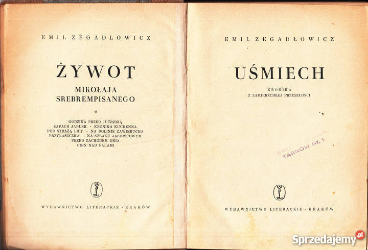 03084 UŚMIECH KRONIKA Z ZAMIERZCHŁEJ PRZESZŁOŚCI literatura piękna - proza polska