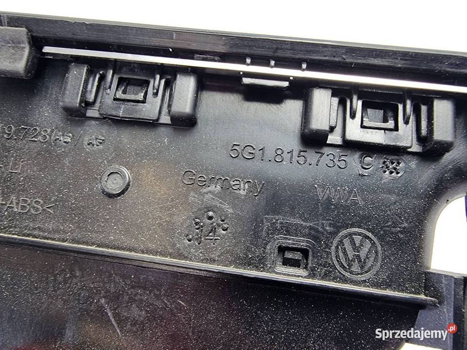 KRATKA NAWIEWU VOLKSWAGEN GOLF VII 5G1819728 Pozostałe Lipno