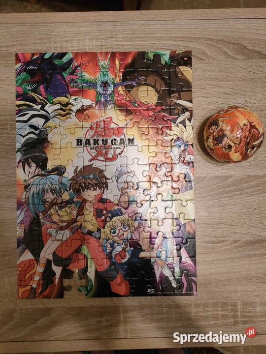 Puzzle Bakugan 2w1 3D Brak 1 elem