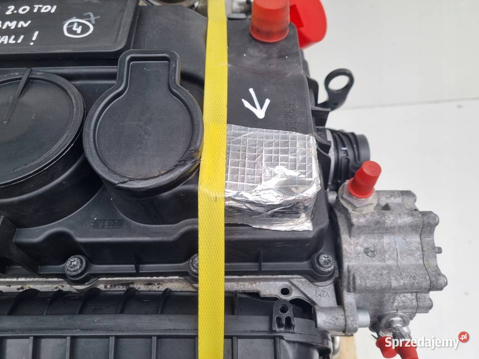 SILNIK KOMPLET Skoda Octavia II 20 TDI 170 pali Rudka