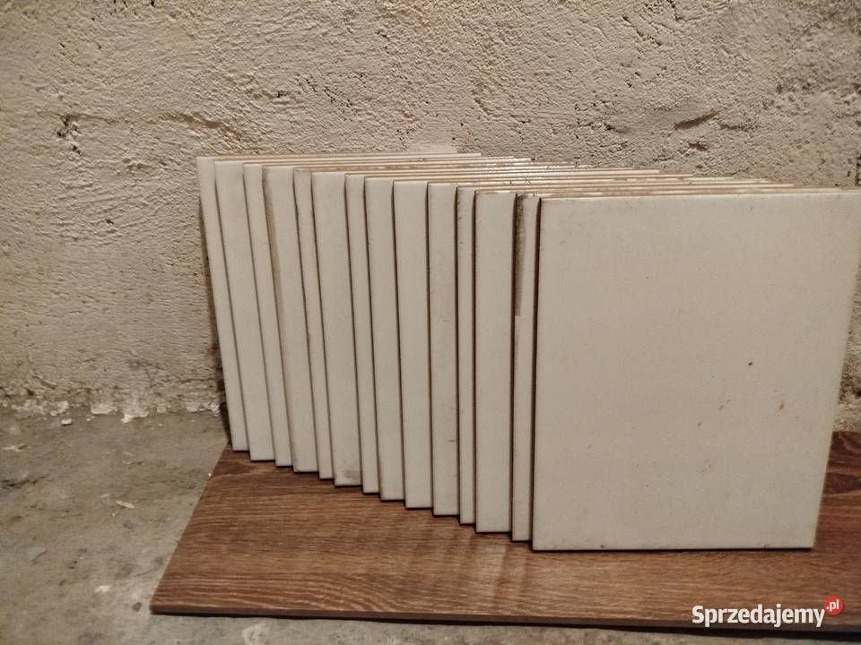 Płytki ścienne 25x20 białe 14 Nowe Oświęcim sprzedam