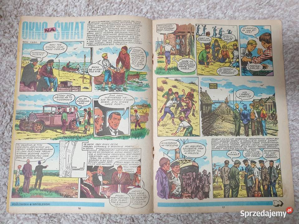 Magazyn Opowieści Rysunkowych Relax zeszyt 24 Polskie Gdynia