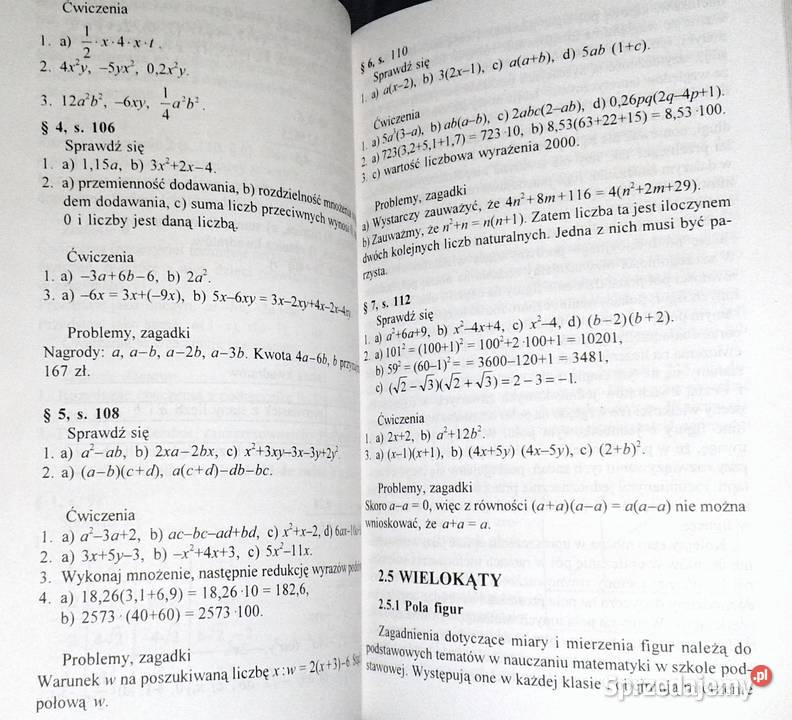 Matematyka 78 H Kąkol Z Powązka G Treliński Chełm