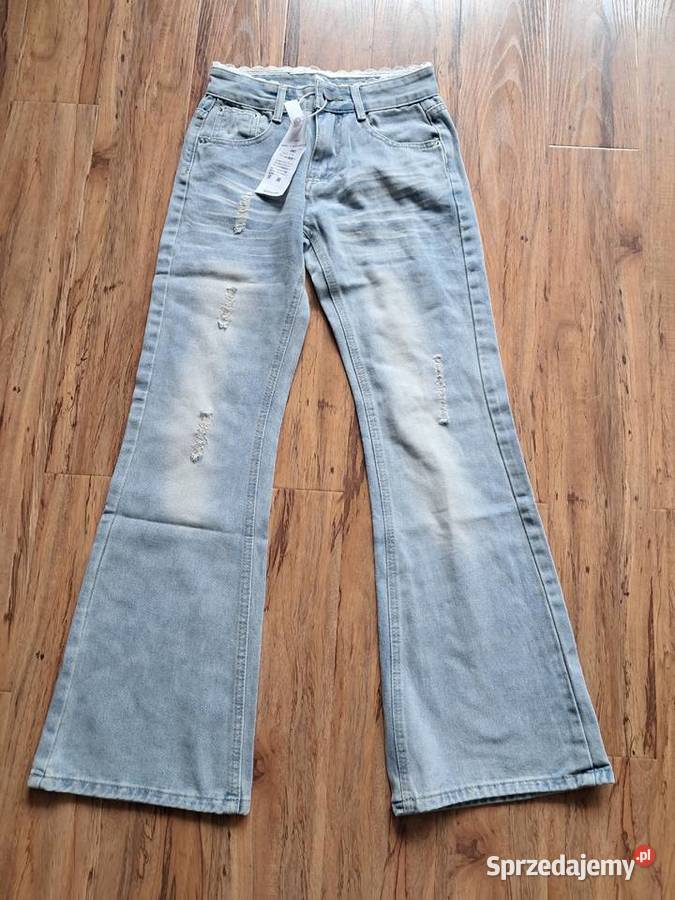 nowe spodnie w rozmiarze S szerokość w pasie 31 Spodnie Sandomierz