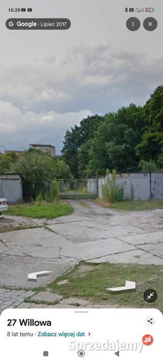 Sprzedam Garaż Willowa Lubeckiego Rugiańska Szczecin