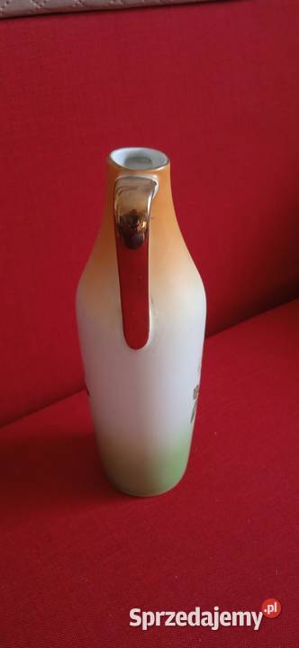 Ciekawy flakon z porcelany Świdnica