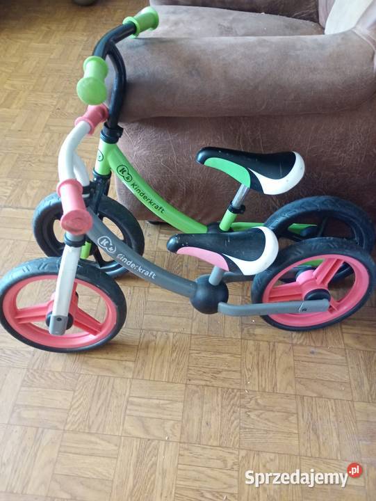 Sprzedam używane rowerki biegowe Kinderkraft Koziegłowy