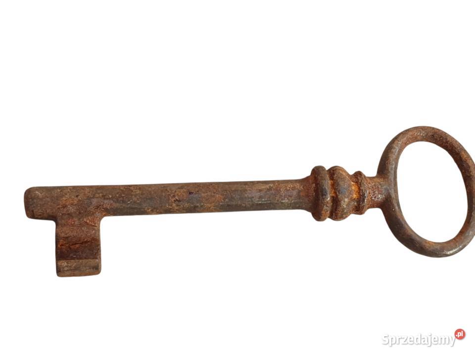 Stary stylowy metalowy klucz XVIIIXIX w ręcznie śląskie Cieszyn sprzedam