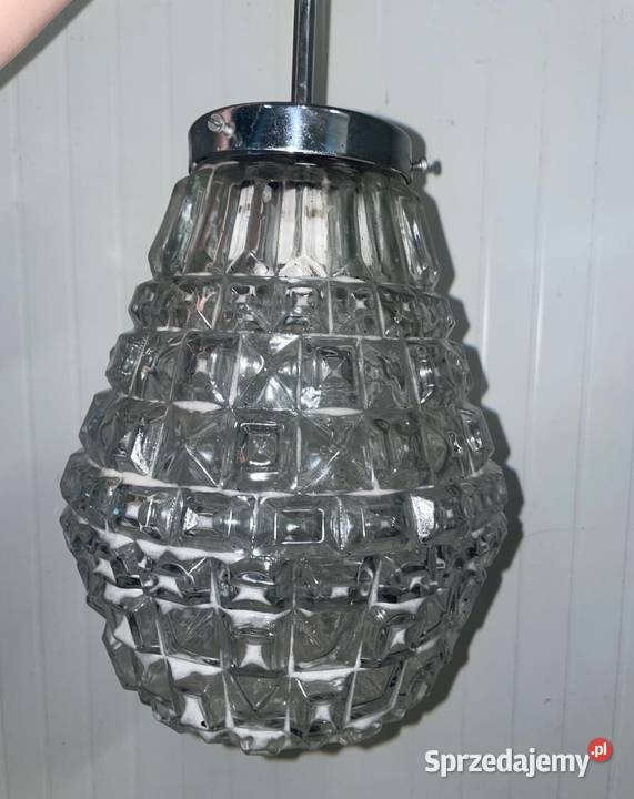 Retro lampa wisząca z 60 tych lat nazwa lampy Pozostałe dolnośląskie Lubań sprzedam