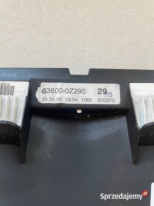 LICZNIK ZEGARY TOYOTA AURIS I 20L DIESEL Warszawa