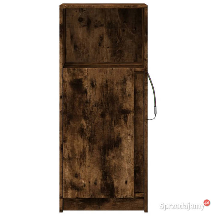 Szafka z LED przydymiony dąb 425x34x100 WM852156 Warszawa