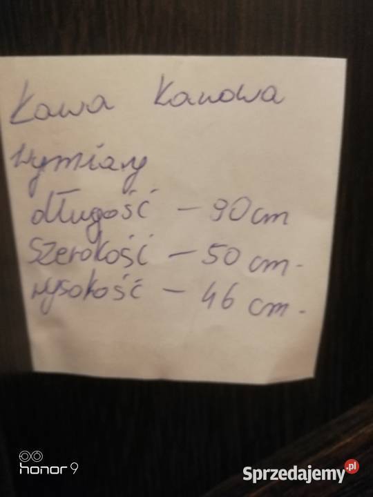 Stolik kawowy używany stan dąb Sonoma plus biały sprzedam