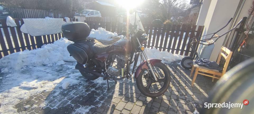 Junak 121 przedlift łańcuch