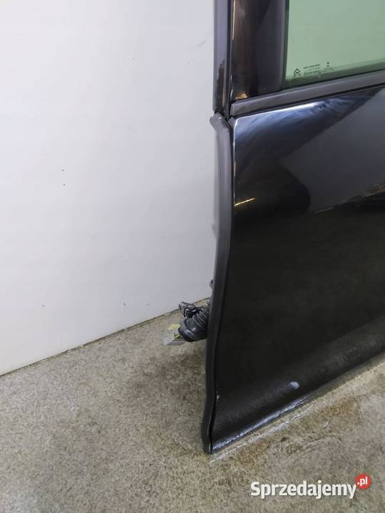 DRZWI LEWE TYŁ CZARNE Citroen C4 Grand Picasso