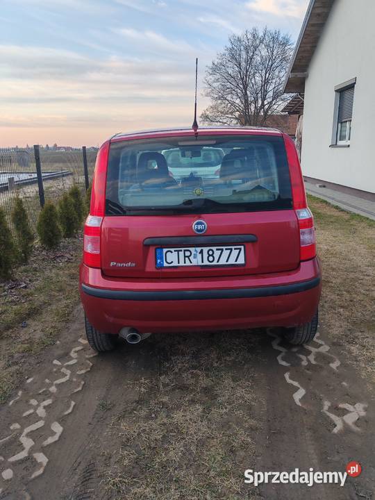 FIAT PANDA 12 20045r 80 tkm przebieg zadbany lakier metallic kujawsko-pomorskie Bydgoszcz