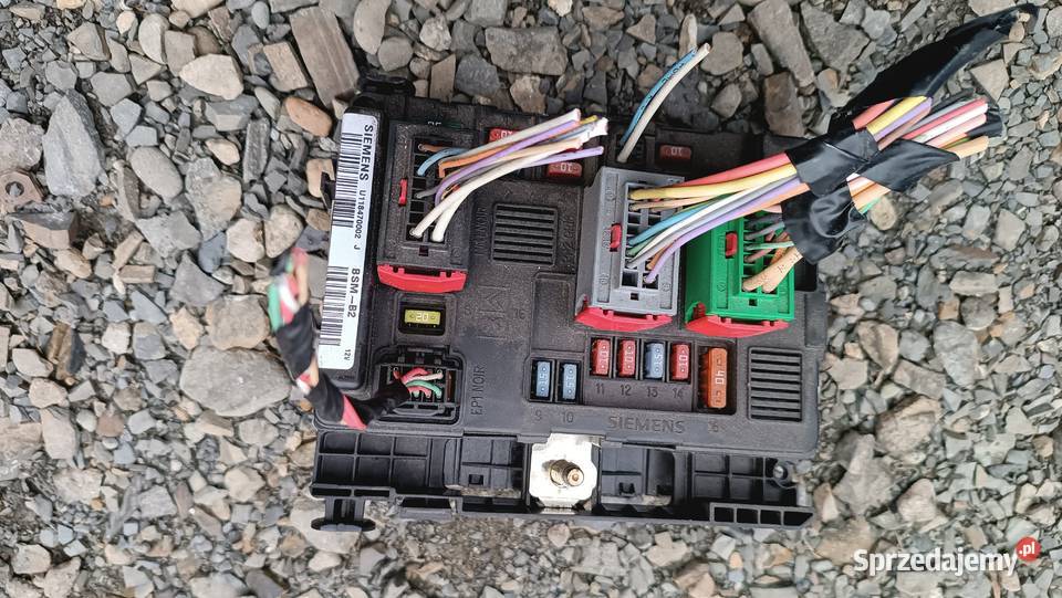 U118470002J 9650618580 Skrzynka bezpieczników Układ elektryczny silnika Radłów