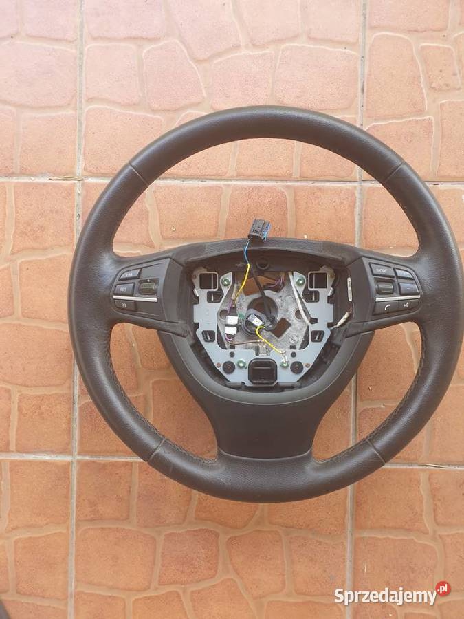 BMW 5 F10 F11 kierownica skórzana multifunkcyjna Międzychód