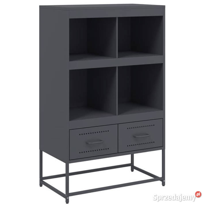 Szafka antracytowa 68x39x1115 stalowa WM846604 Warszawa