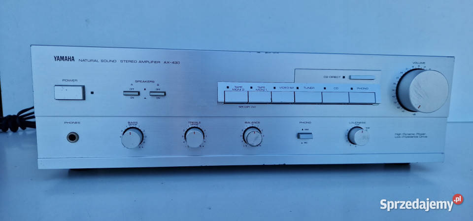 Wzmacniacz Yamaha AX430 AX 430 amplifier Audio Międzychód