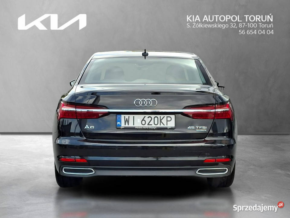Audi A6 Limousine 45 TFSI Mild Hybrid quattro Zarejestrowany w Polsce Toruń