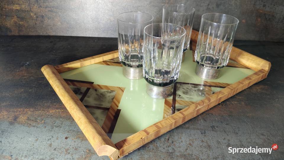 Taca Art Deco Rufra Wasungen Niemcy vintage