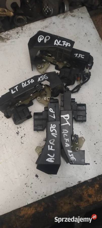 ALFA ROMEO 156 sedan zamek drzwi przód tył Zamki, wkładki i kluczyki świętokrzyskie