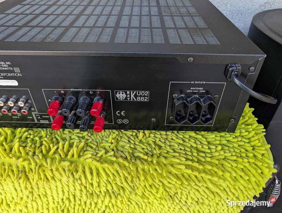 yamaha ax590 stereo monster 2x100w 8ohm Wzmacniacze i pokrewne Chełm Śląski