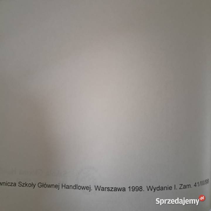 Statystyka podręczniki akademickie księgarnia Warszawa