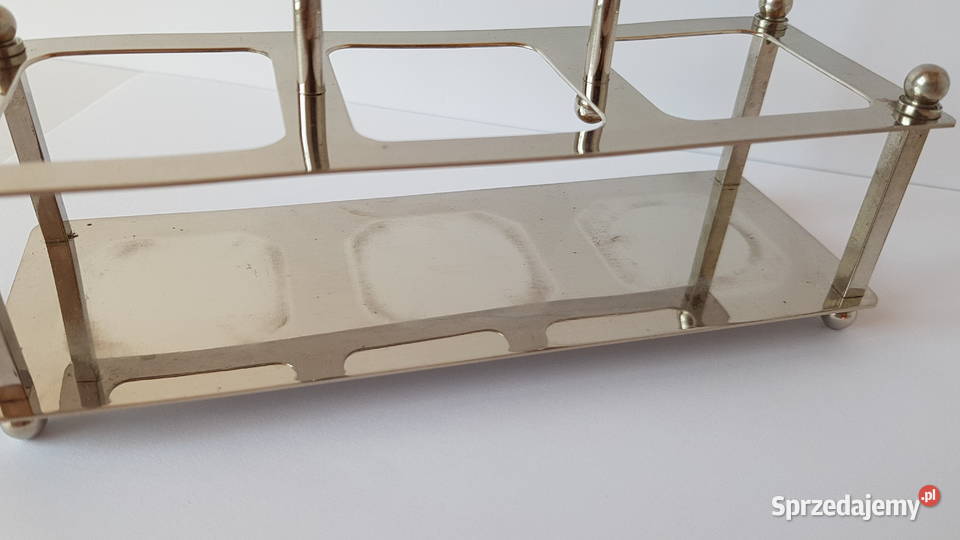 Stary przyprawnik kabaret szkło metal Dąbrowa Górnicza sprzedam