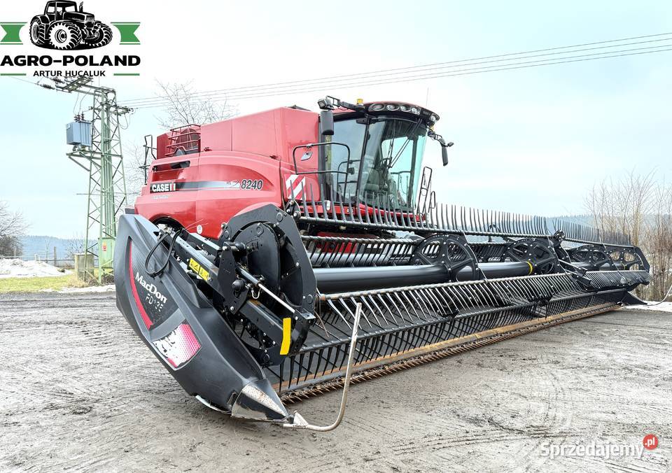 Case IH 8240 AFS 2018 MACDON FD 135 2018 Kudowa-Zdrój sprzedam
