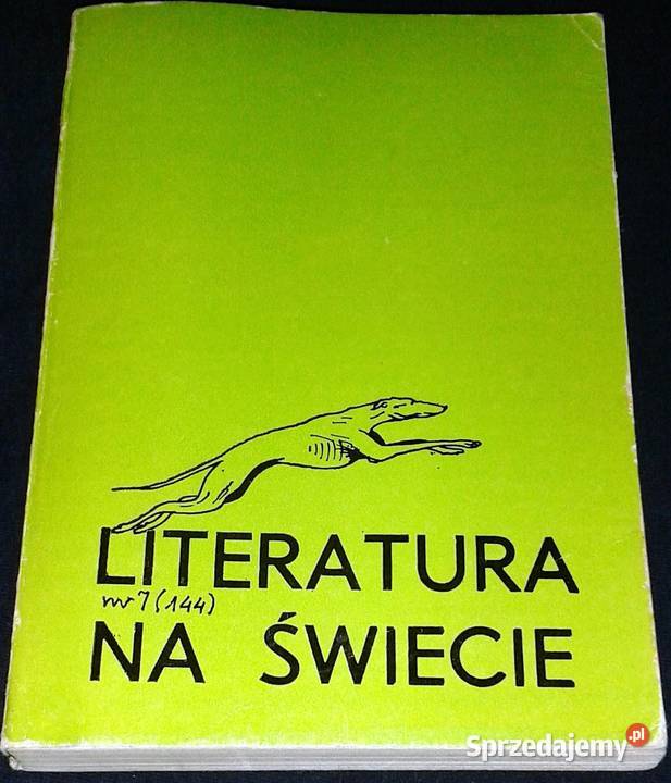 Literatura na świecie 07 144 1983 Chełm sprzedam