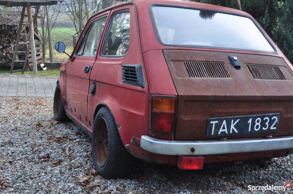 Maluch 126 jedyny taki rost cult german style Pleśna