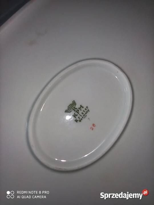 Talerzyk deserowy KPM Krister Germany 195256 r