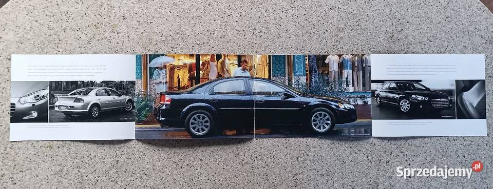 CHRYSLER Sebring Prospekt Pozostałe Bytom