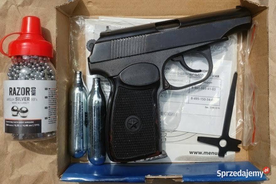 Wiatrówka pistolet MP654K makarov 45mm Żory