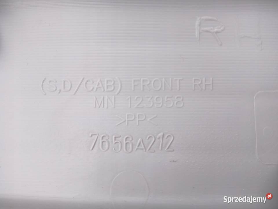 LISTWA OSŁONA PROGU PP MITSUBISHI PAJERO SPORT wielkopolskie