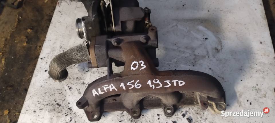 ALFA ROMEO 156 19jtd turbosprężarka 46786078 Kielce