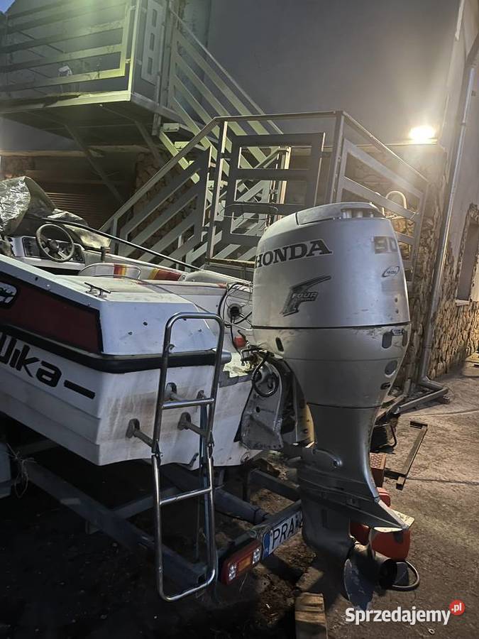 Łódź motorowa Szwajcarii z Honda 100 Rok produkcji 2017 Inne pojazdy i łodzie dolnośląskie Wrocław