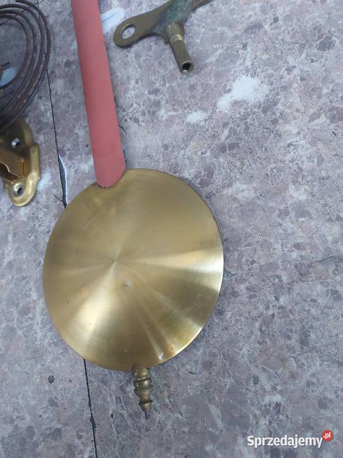 143 Zestaw mechanizm starego zegara Junghans Antyki sprzedam