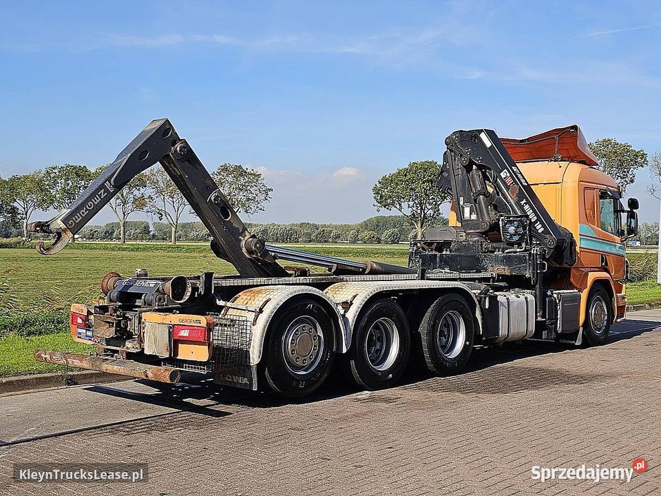 Scania P450 8X46 HIAB 188E3 hakowiec 2017 pełny VAT Samochody ciężarowe pomorskie