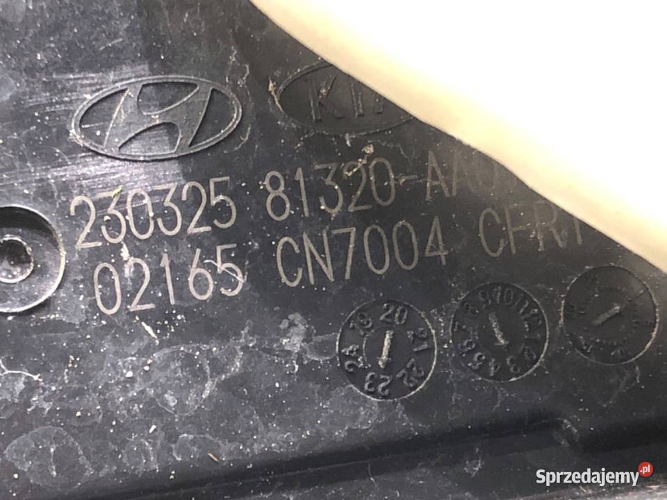 ZAMEK DRZWI PRAWY PRZÓD HYUNDAI ELANTRA VII osobowe Zamki, wkładki i kluczyki